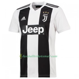 Günstige Fußballtrikots Juventus Turin 2018-2019 Kurzarm Heimtrikotsatz kaufen